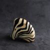 Zebra Pattern Ring Size 7
