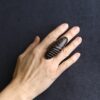Zebra Pattern Ring Size 6½
