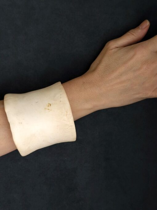 Vegan Ivory Bangle Size M to L