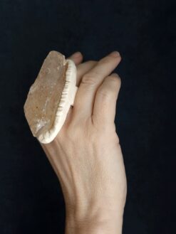 Rock Crystal Pointer Ring Size 6.5