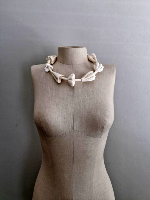 Vegan Ivory Necklace - Image 4