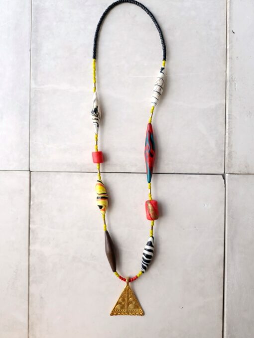 Multicolour African Necklace - Image 3