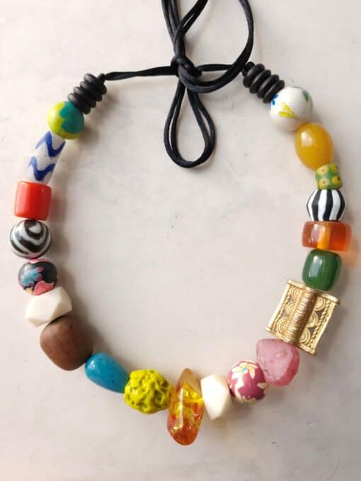 Adjustable Multicolour Necklace