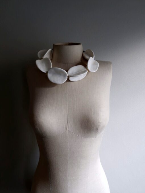 Adjustable Vegan Ivory Necklace - Image 3