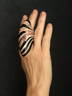 Brown & Black Ring Size 7