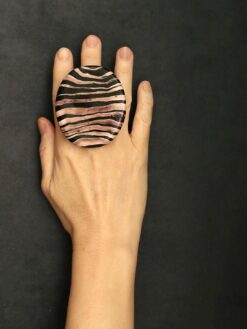 Black & Brown Ring Size 8