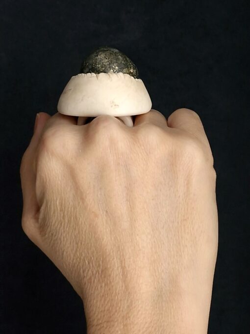 Stromatolite Stone Ring Size 11 - Image 4