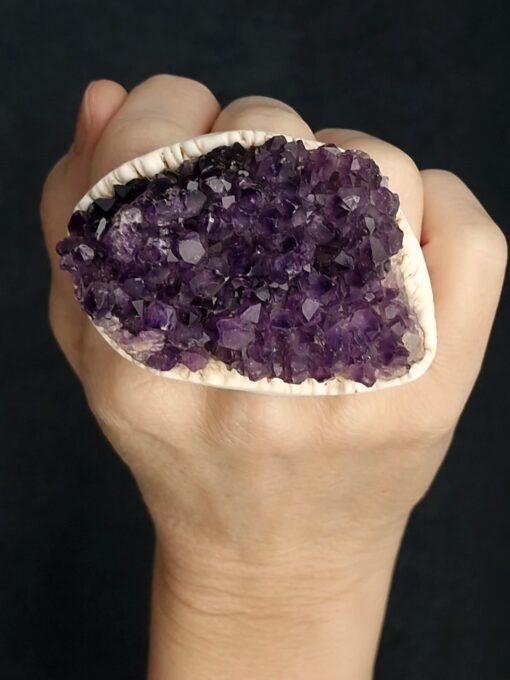 Amethyst Stone Ring Size 7.5 - Image 4