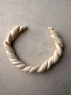 Twisted Vegan Ivory Choker Necklace