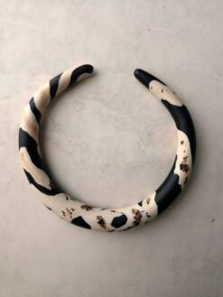 Black & Vegan Ivory Choker Necklace