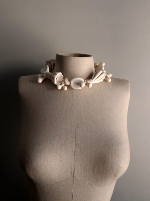 Adjustable Vegan Ivory Necklace - Image 6