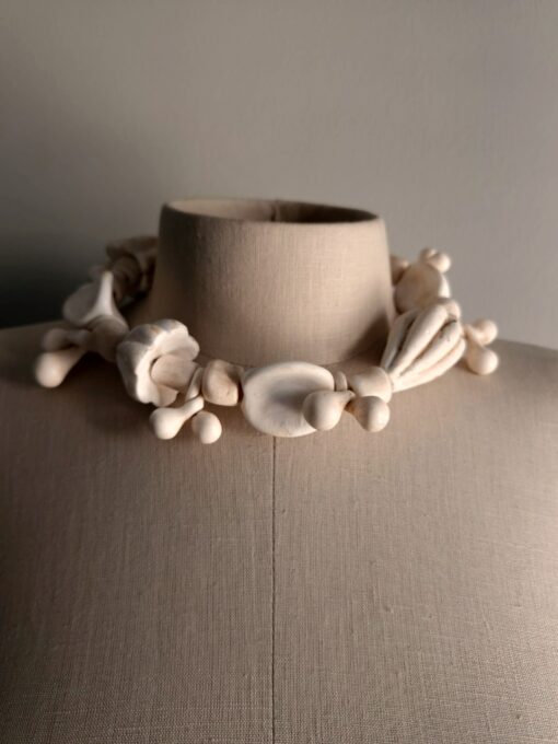 Adjustable Vegan Ivory Necklace - Image 2