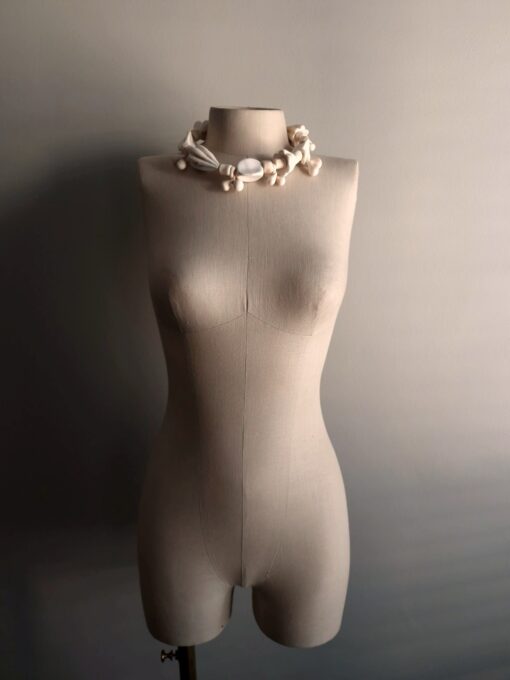 Adjustable Vegan Ivory Necklace - Image 5