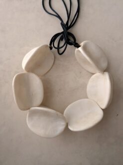 Adjustable Vegan Ivory Necklace