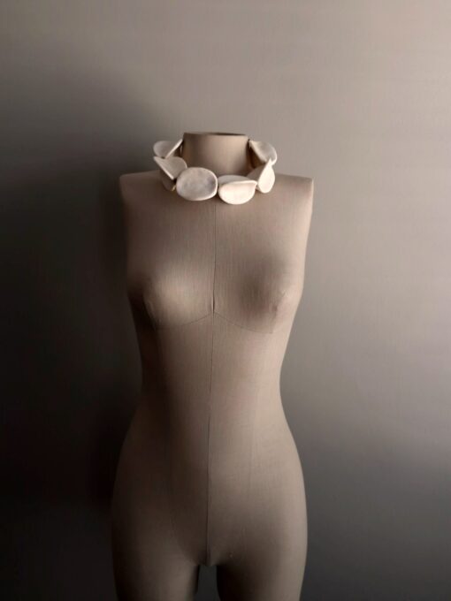 Adjustable Vegan Ivory Necklace - Image 4