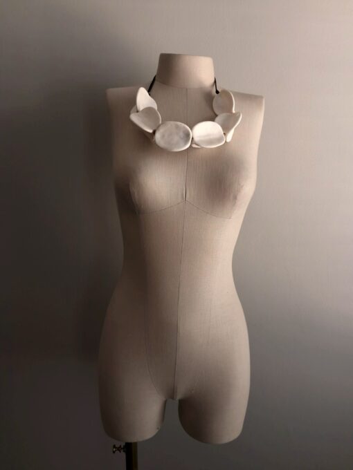 Adjustable Vegan Ivory Necklace - Image 3