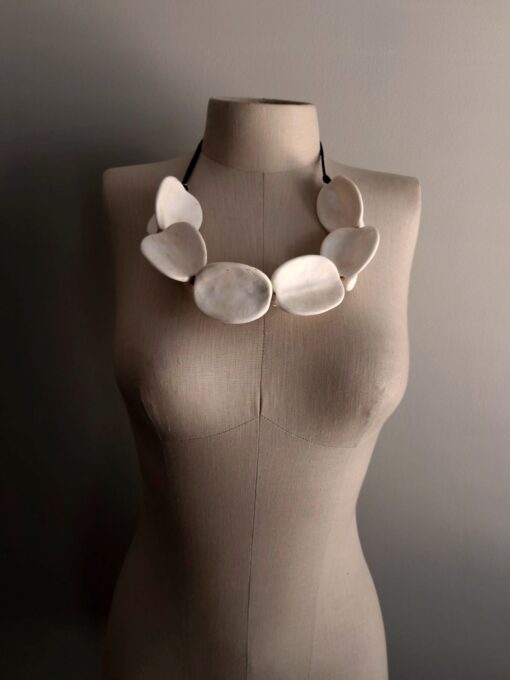 Adjustable Vegan Ivory Necklace - Image 5