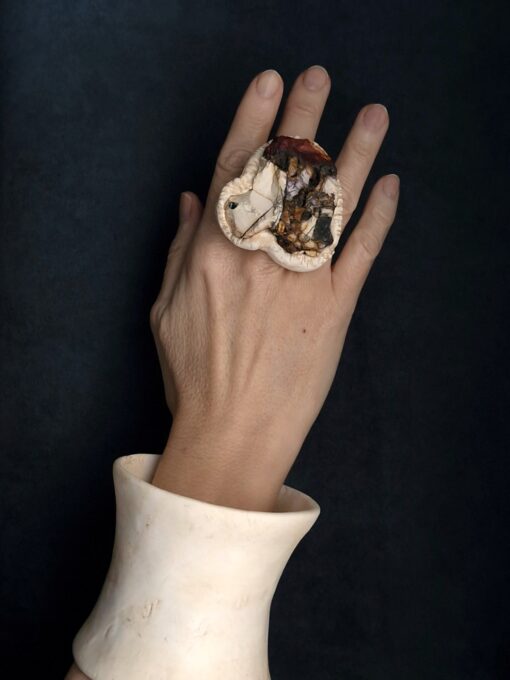Vegan Ivory Bangle Size M - Image 4