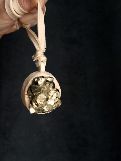 Pyrite Stone Necklace - Image 5