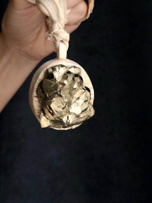 Pyrite Stone Necklace - Image 7
