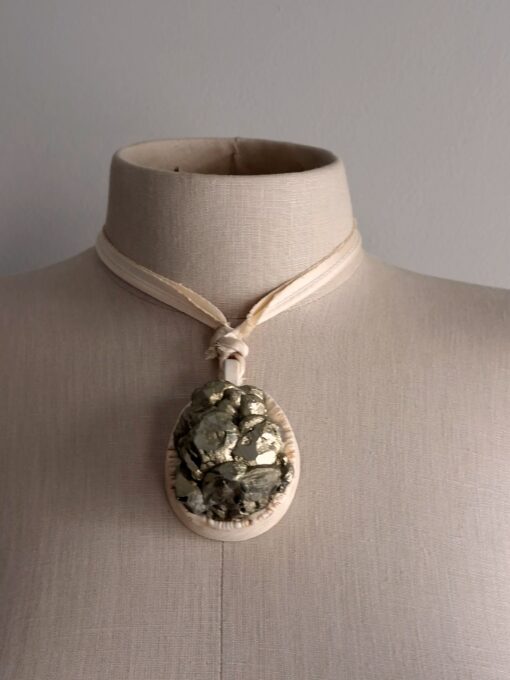 Pyrite Stone Necklace