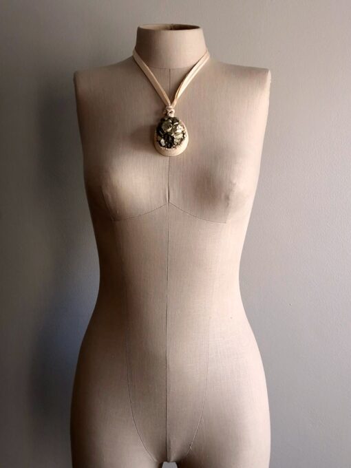 Pyrite Stone Necklace - Image 6