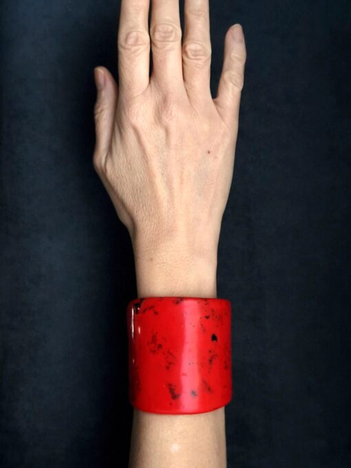 Red Flat Cuff Size S - M - Image 2