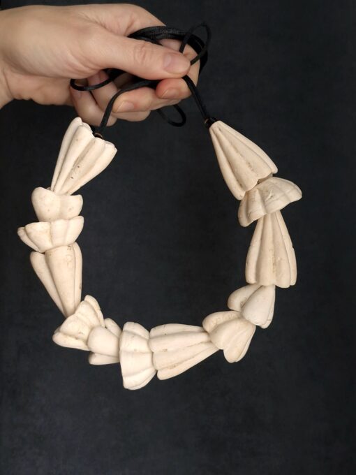 Adjustable Vegan Ivory Necklace - Image 2