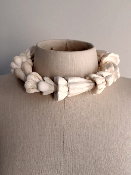 Adjustable Vegan Ivory Necklace - Image 4