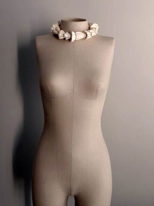 Adjustable Vegan Ivory Necklace - Image 5