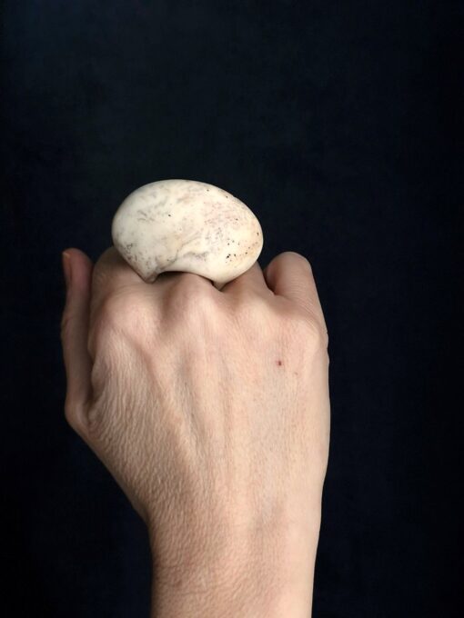 Vegan Ivory Ring Size 9