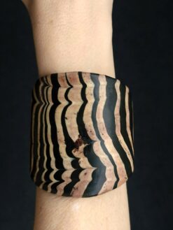 Brown & Black Flat Cuff - Size S - M