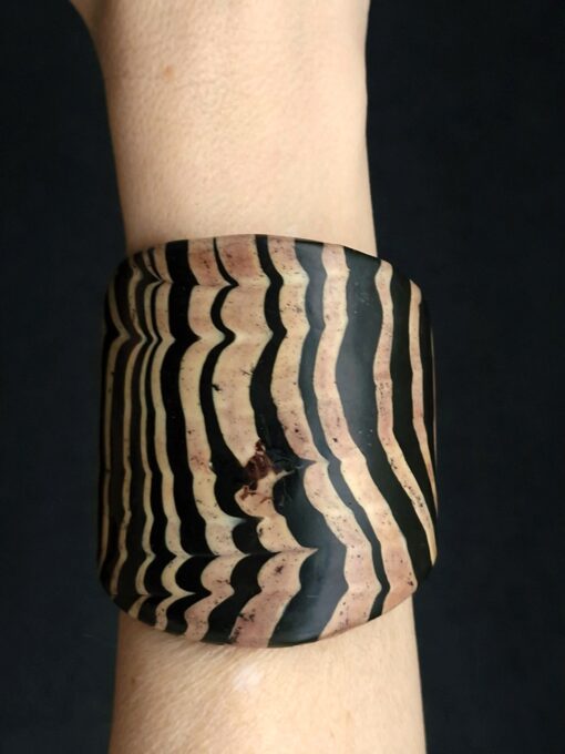 Brown & Black Flat Cuff - Size S - M