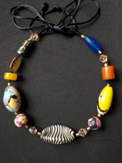 Multi-colour Necklace (Adjustable Length)