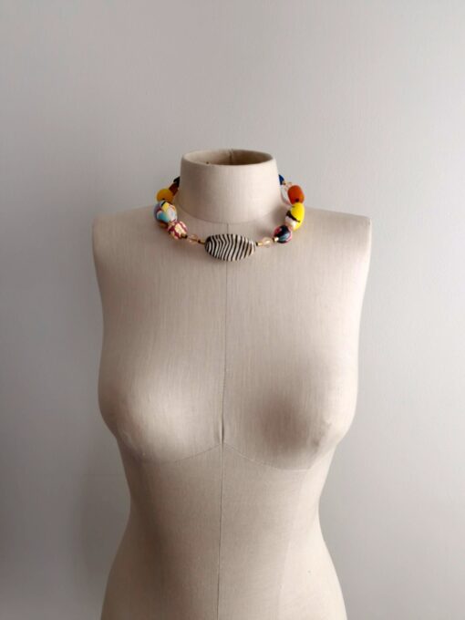 Multi-colour Necklace (Adjustable Length) - Image 3