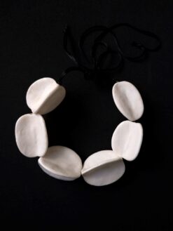 Vegan Ivory Pod Necklace (Adjustable Length)