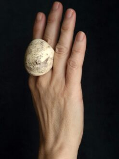 Vegan Ivory Ring - Size 7.5