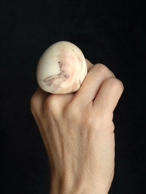 Vegan Ivory Ring - Size 8.5