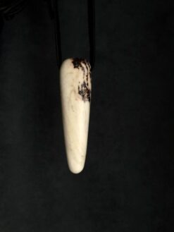 Vegan Ivory Pendant Necklace (Adjustable Length)