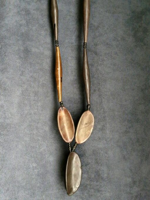 Brown Pod Necklace - Image 3