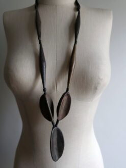 Brown Pod Necklace